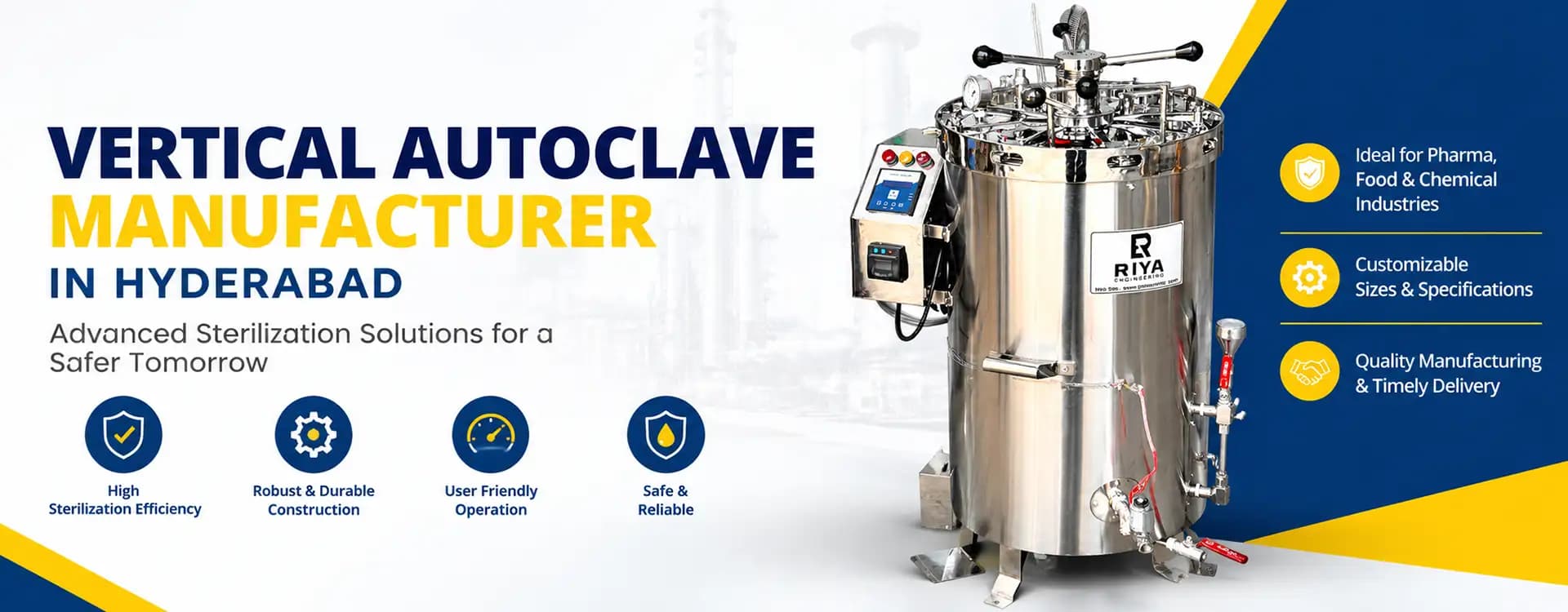 vertical autoclave